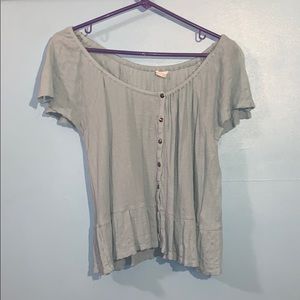 Off the shoulder blouse